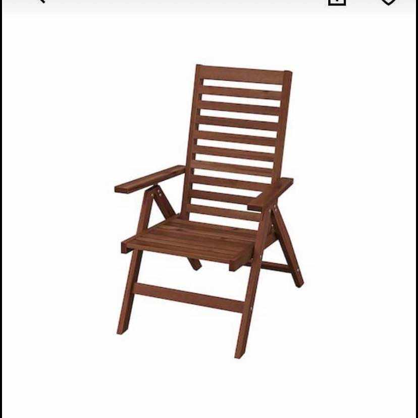 image of Två ihopfällbara stolar - 