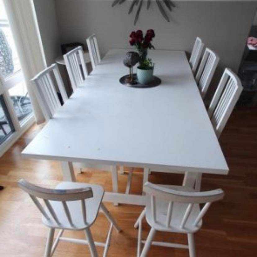 image of Hämta matbord och stolar, - 