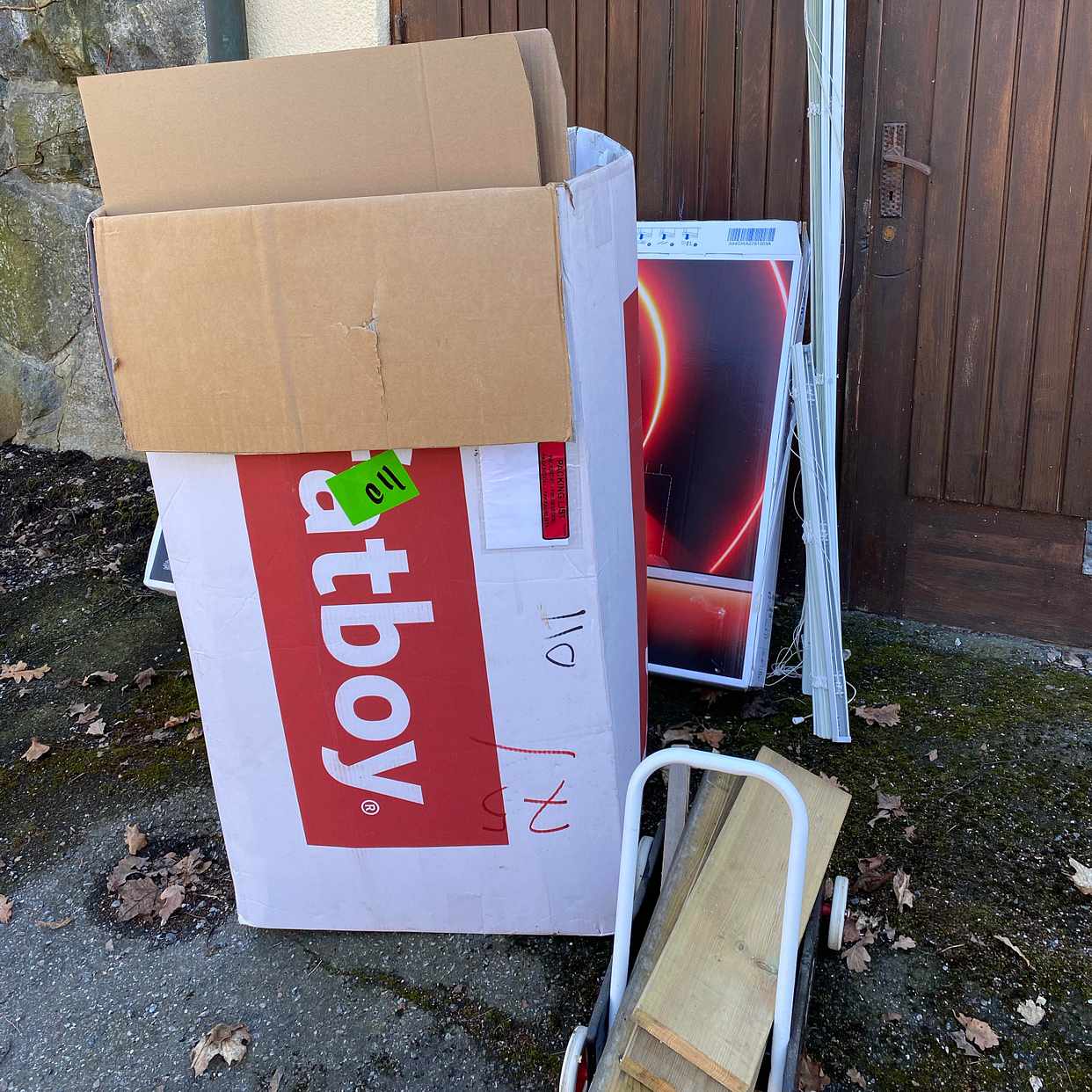 image of Bortforsling till tippen - Saltsjöbaden