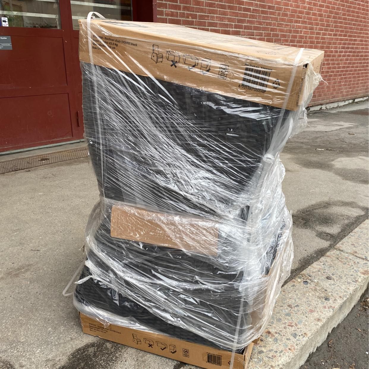 image of Hämta leverera 2 stolar - 