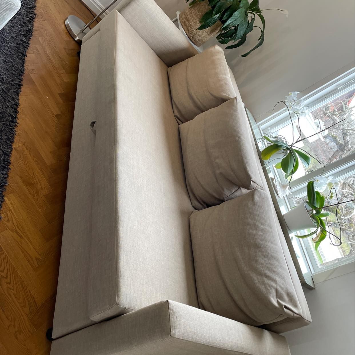 image of Bäddsoffa & säng skänkes - Sollentuna
