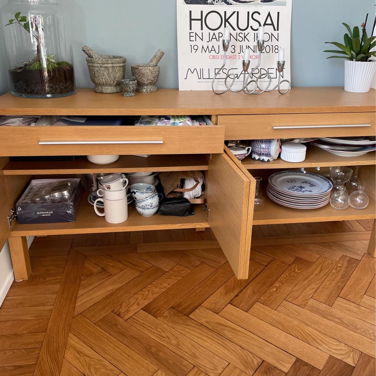 image of Sideboard TV-bänk i trä - Stockholm