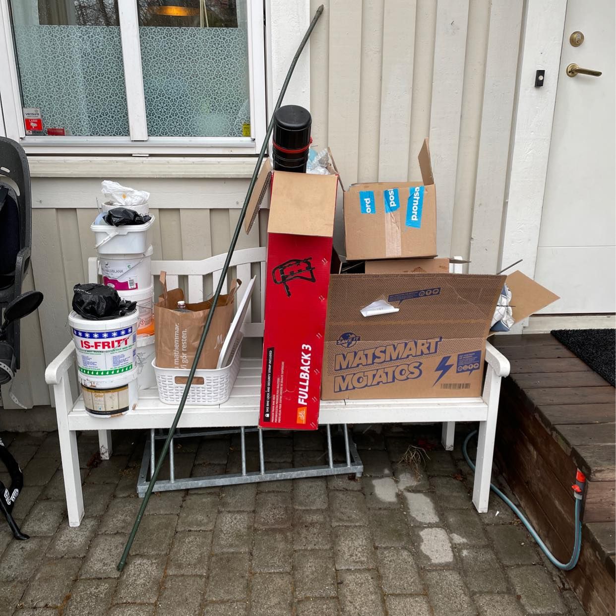 image of Blandat skräp till ÅVC - Spånga