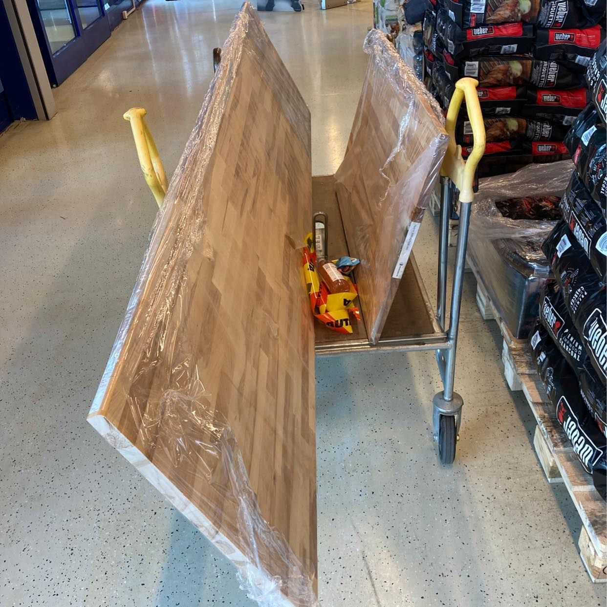 image of Transportera 2 bänkskivor - 