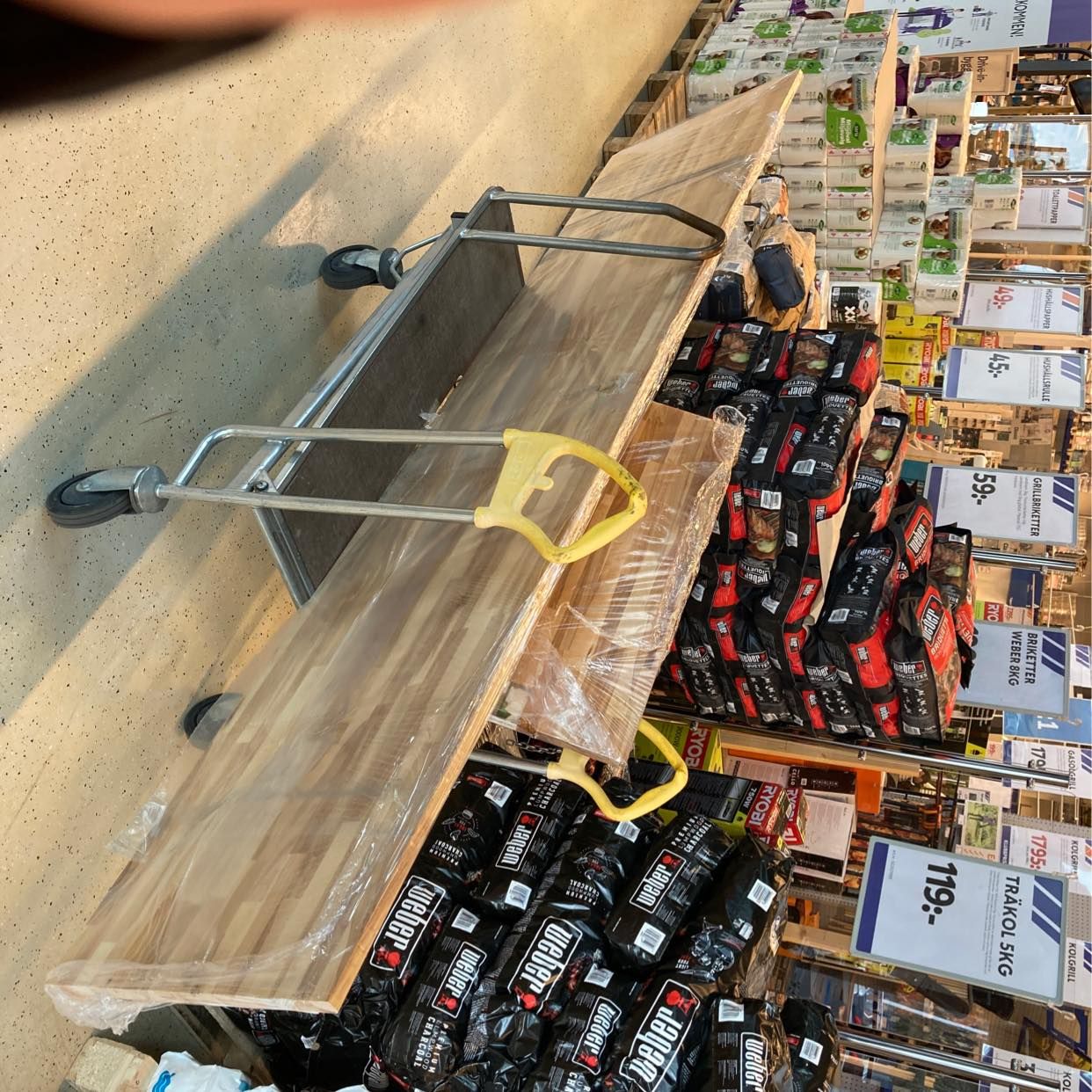 image of Transportera 2 bänkskivor - 