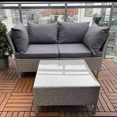 image of Soffa plus bord  - 