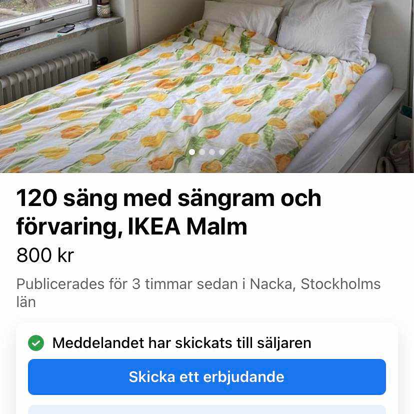 image of Att hämta en säng - 