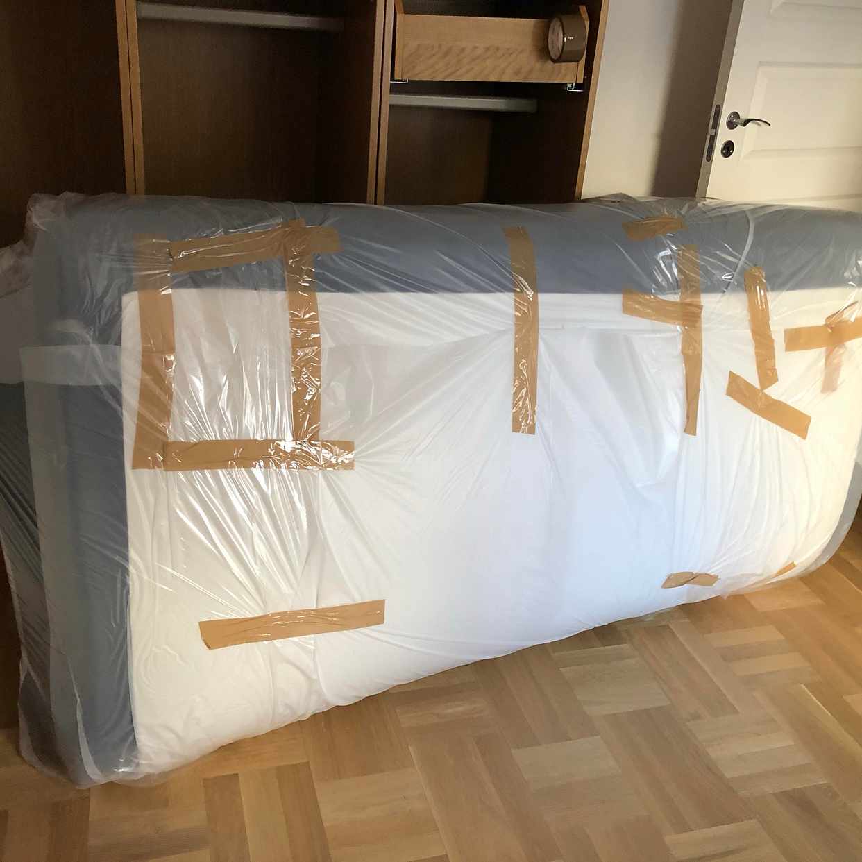image of Isärplockad dubbelsäng - 