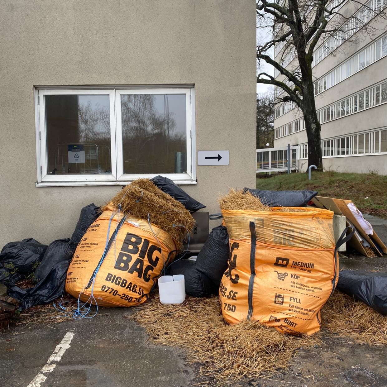 image of Halm till återvinning - Farsta