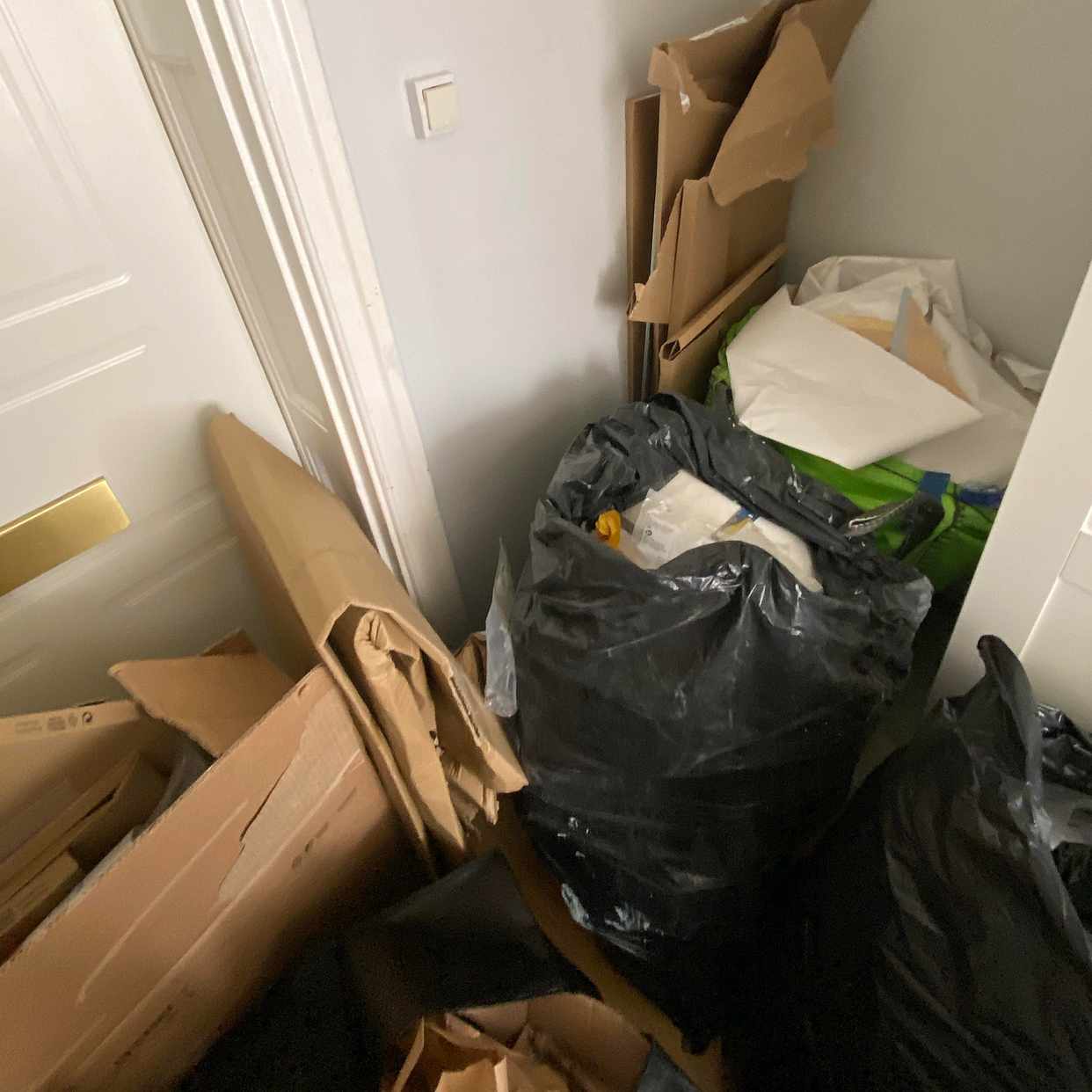 image of Kartong, plast, diverse - Stockholms Stad