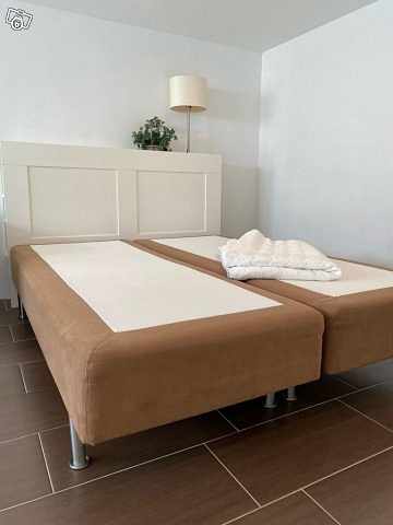 image of Komplett säng 160 (80x2) - 