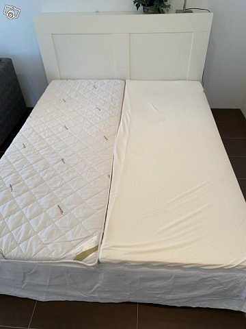 image of Komplett säng 160 (80x2) - 