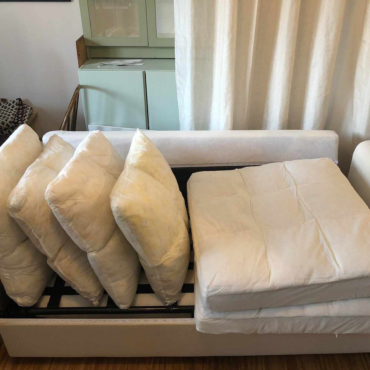 image of GRÖNLID 2-sits bäddsoffa  - 