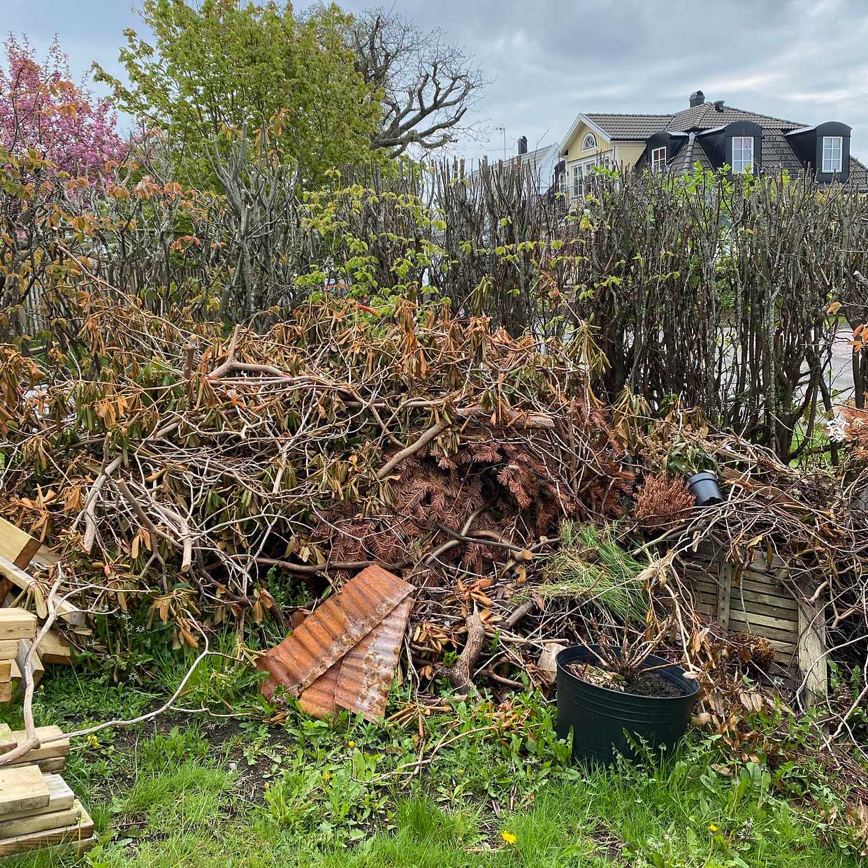 image of Virke och trädgårdsavfall - Hovås