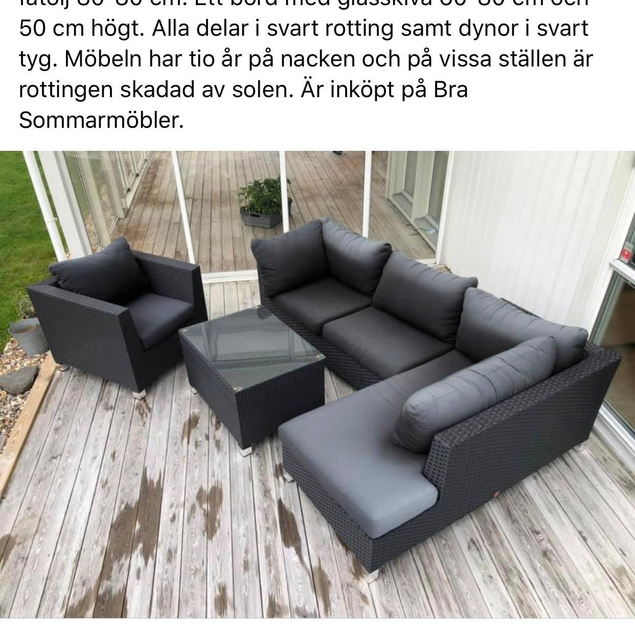image of Hämta utemöbler - 