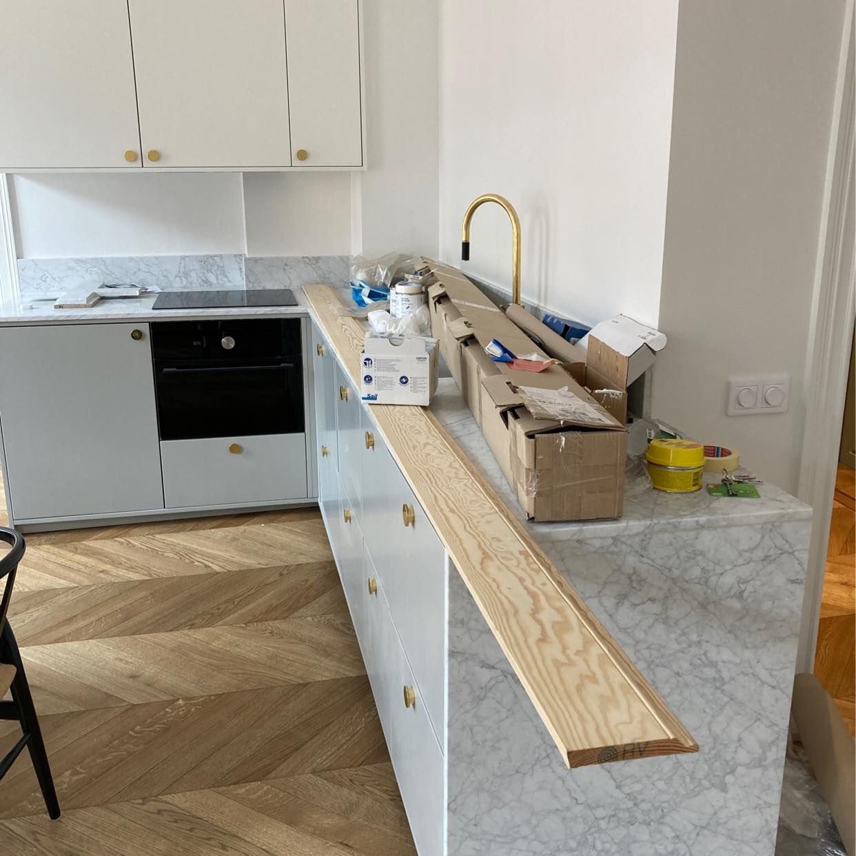 image of Slänga skräp efter renove - Stockholm