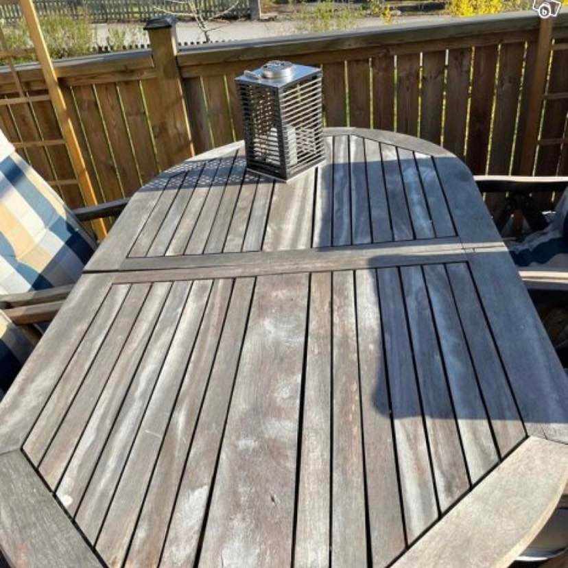 image of Bord, 6 st stolar, - 
