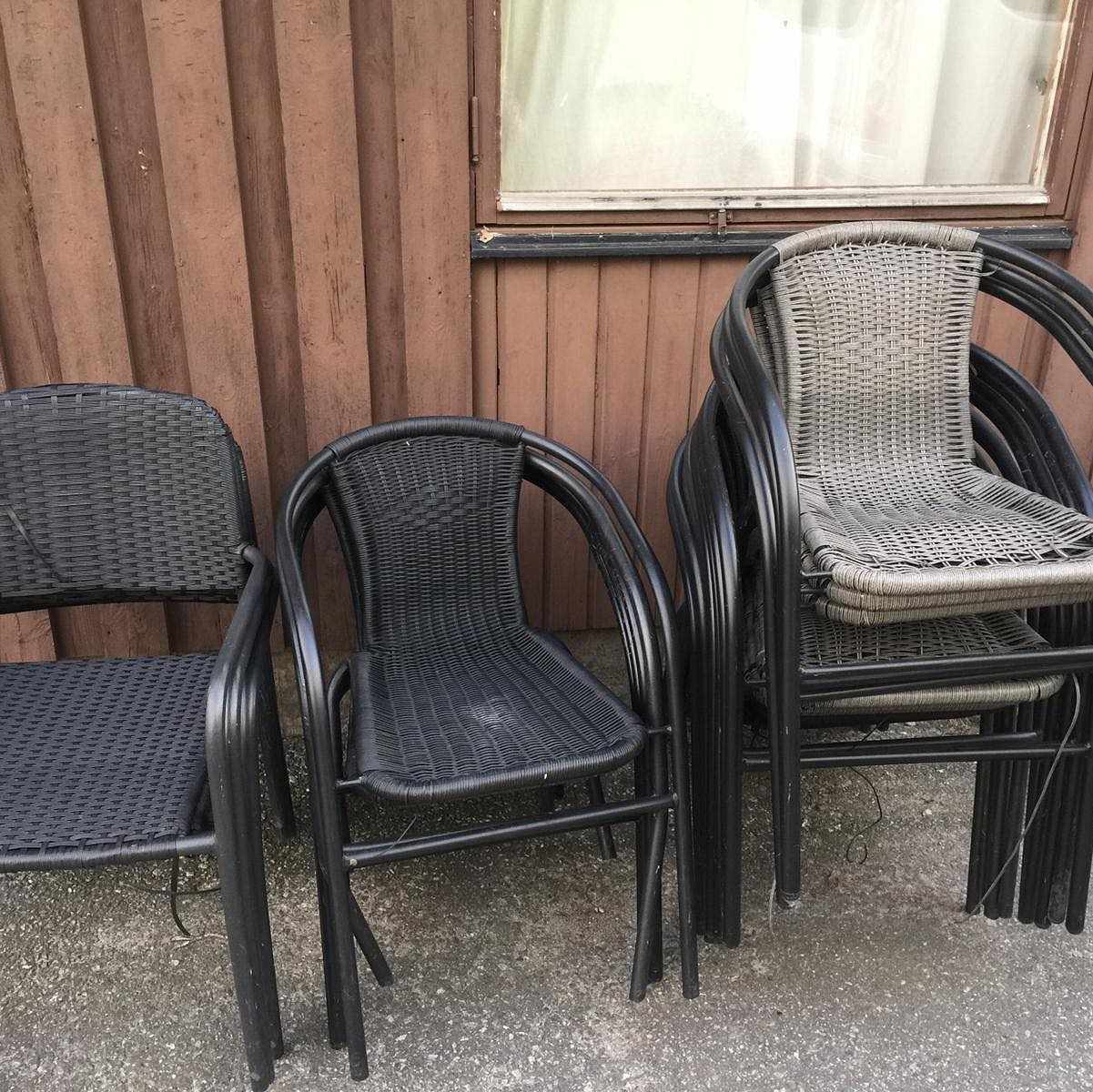 image of Metal stolar - Lidingö