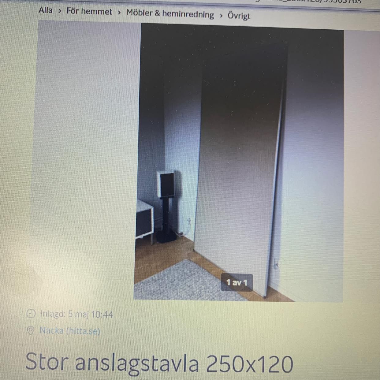 image of Hämta stor anslagstavla - 