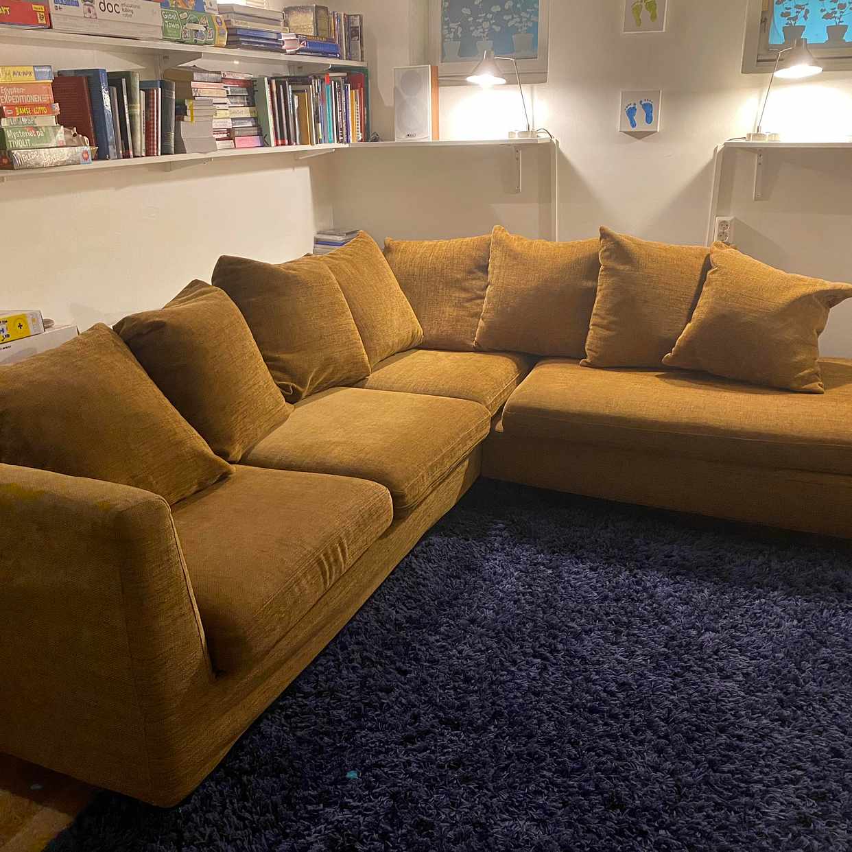 image of Hörnsoffa med divan - Lidingö