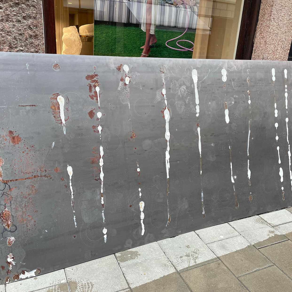 image of Plåt i metall - Hägersten