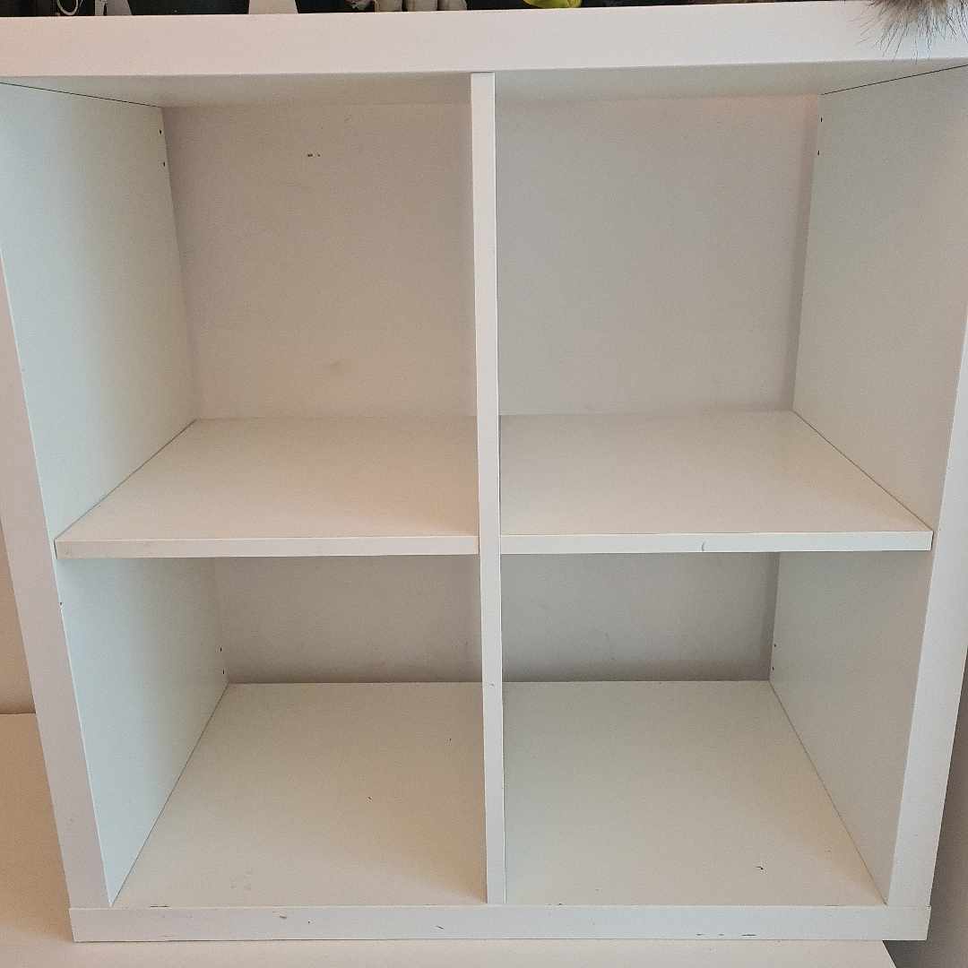 image of Kallax hylla Ikea vit - Bandhagen