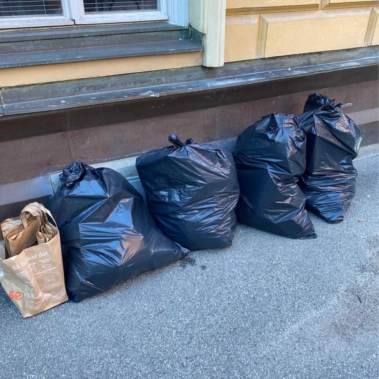 image of 4 sopsäckar - Stockholm
