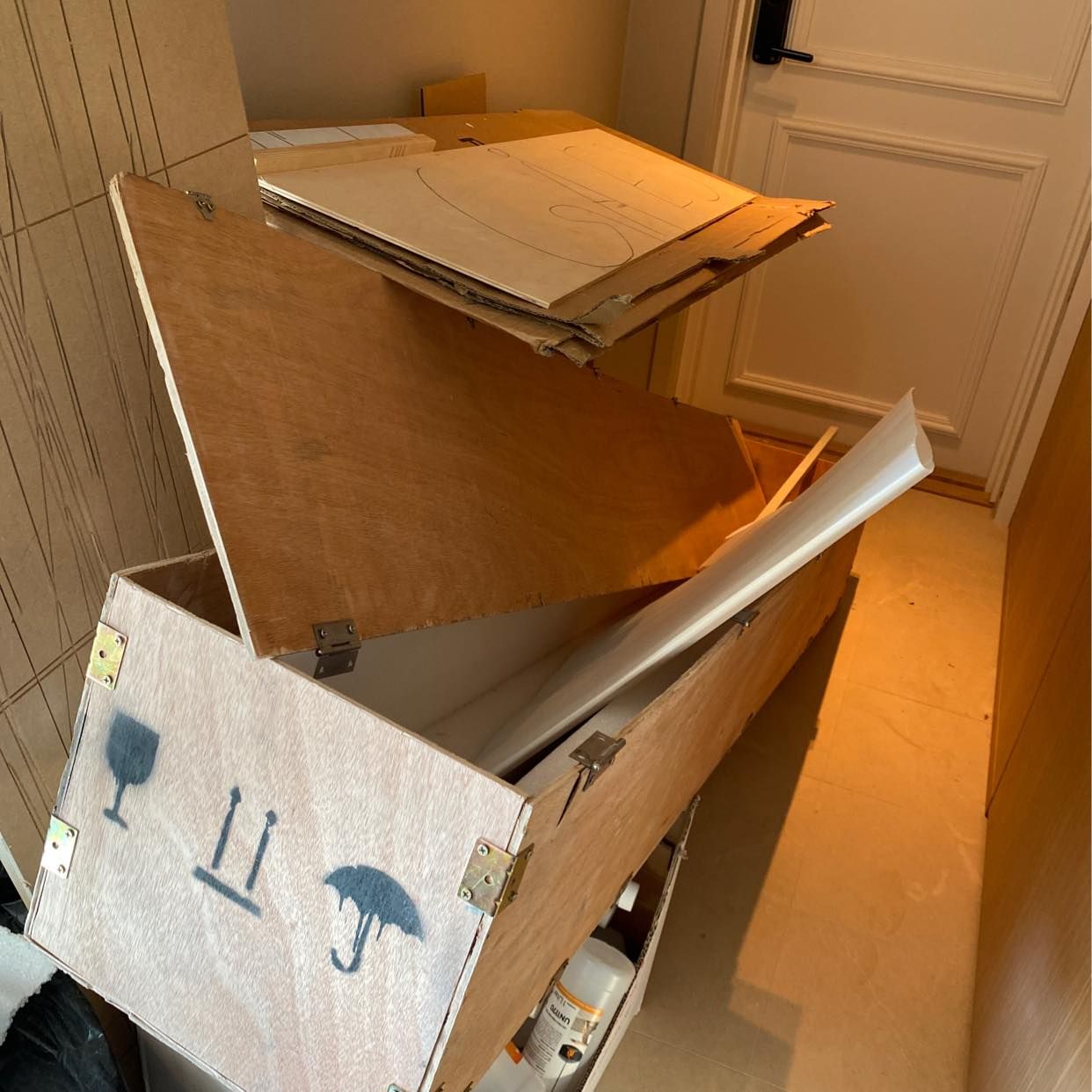 image of Kartonger och emballage - Stockholms Stad