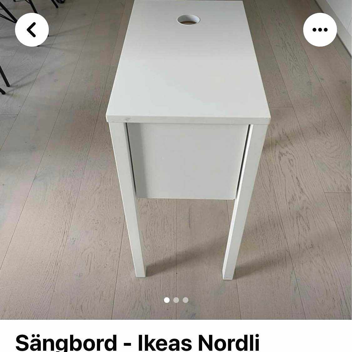 image of Leverans sängbord - 