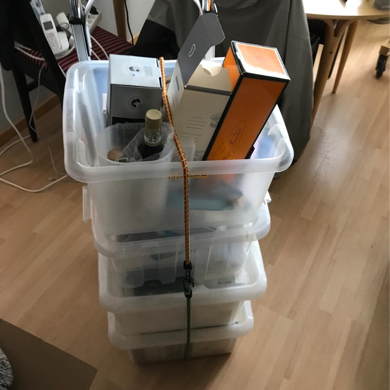 image of Kartonger växter plastbox - 