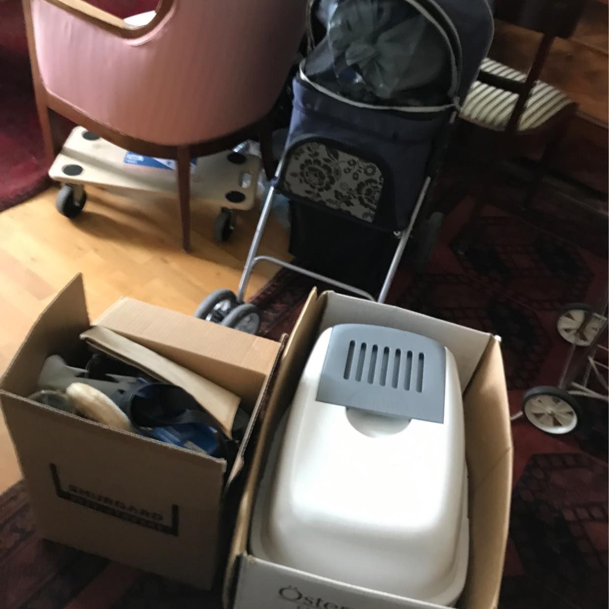 image of Kartonger växter plastbox - 