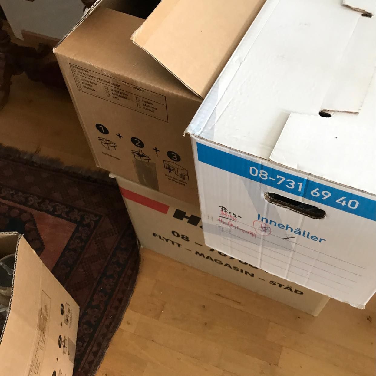 image of Kartonger växter plastbox - 