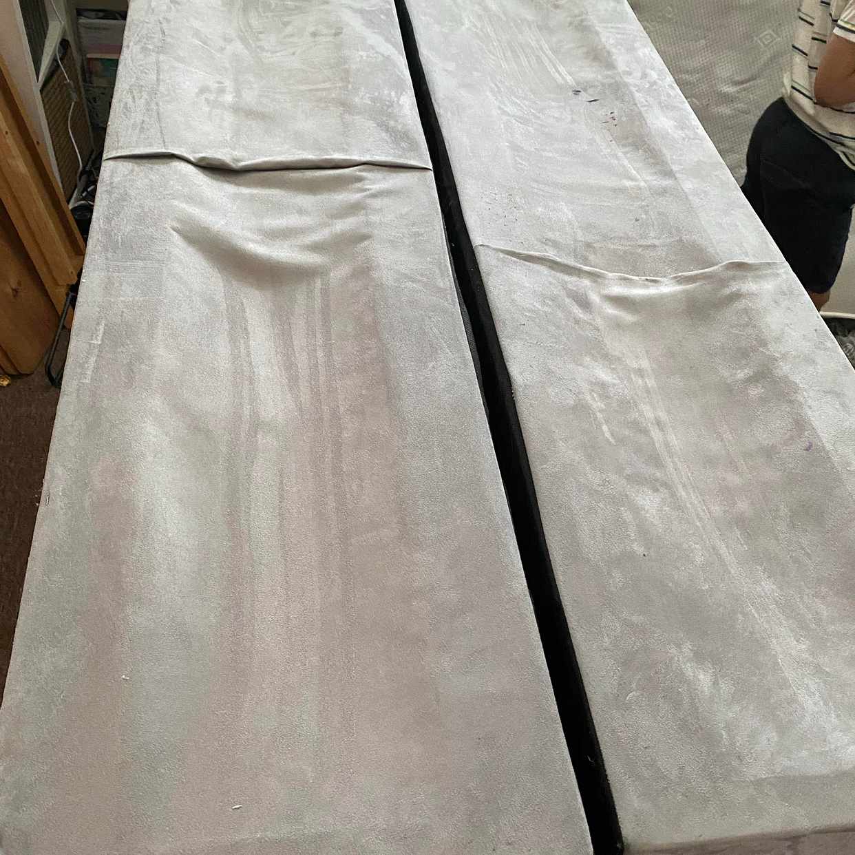 image of Double divan bed&mattress - Preston