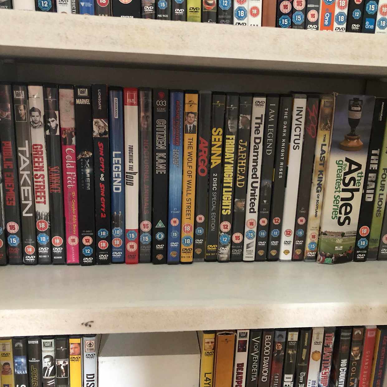 image of DVD collection - Lambeth