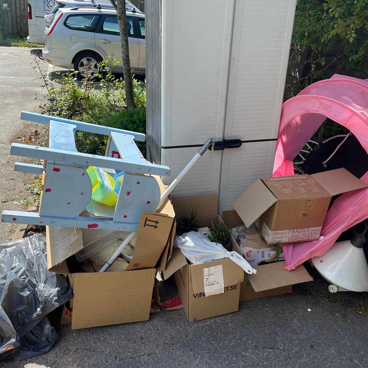 image of Skräp till återvinning - Bandhagen