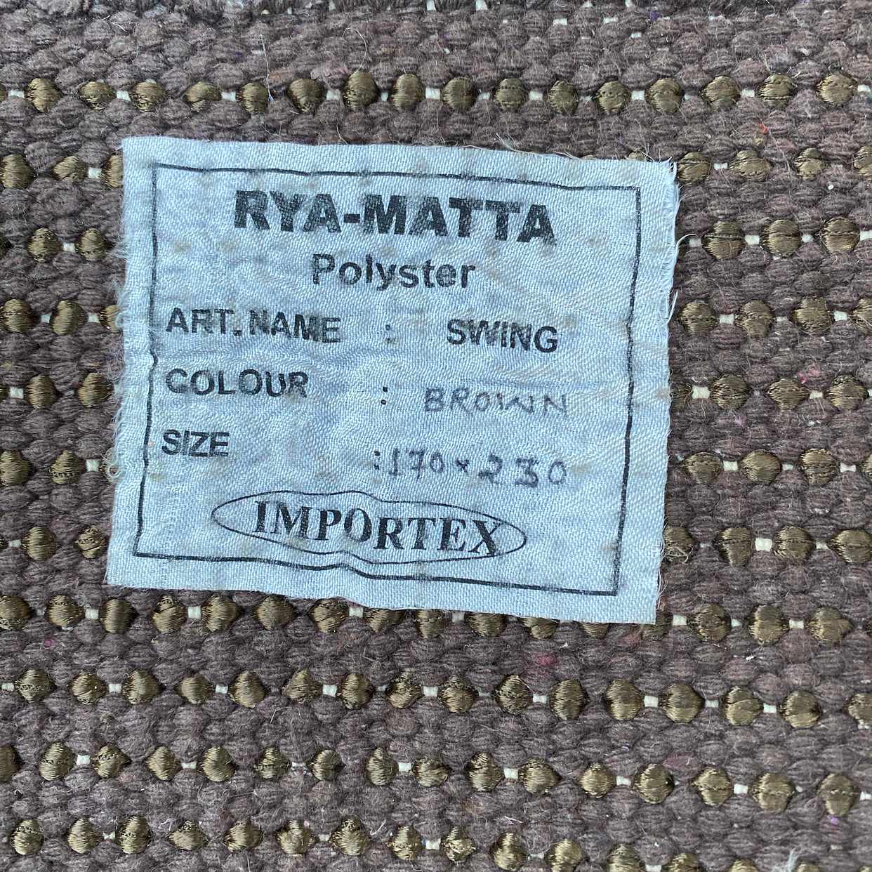 image of Carpet 170x230 - Täby