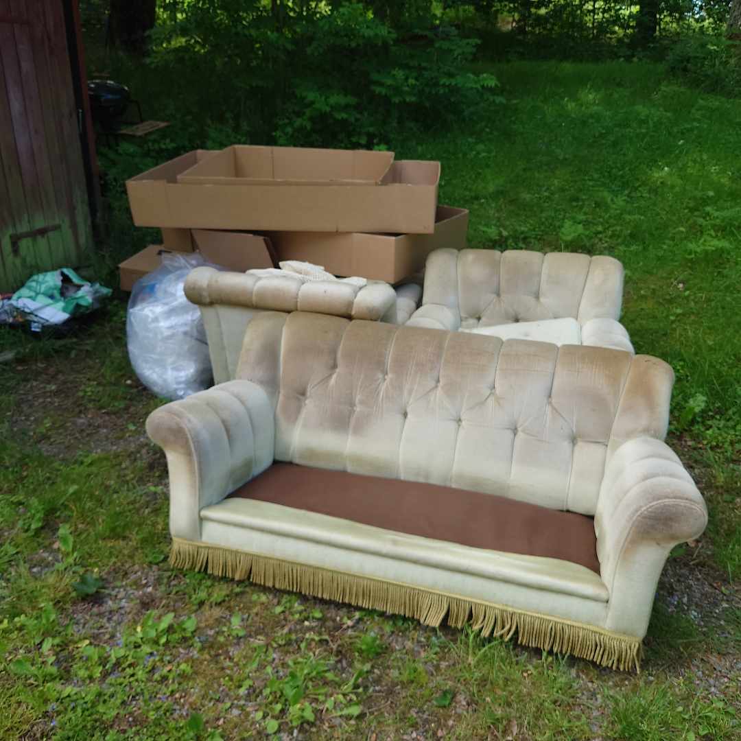 image of Kartonger möbler grillar - Bålsta