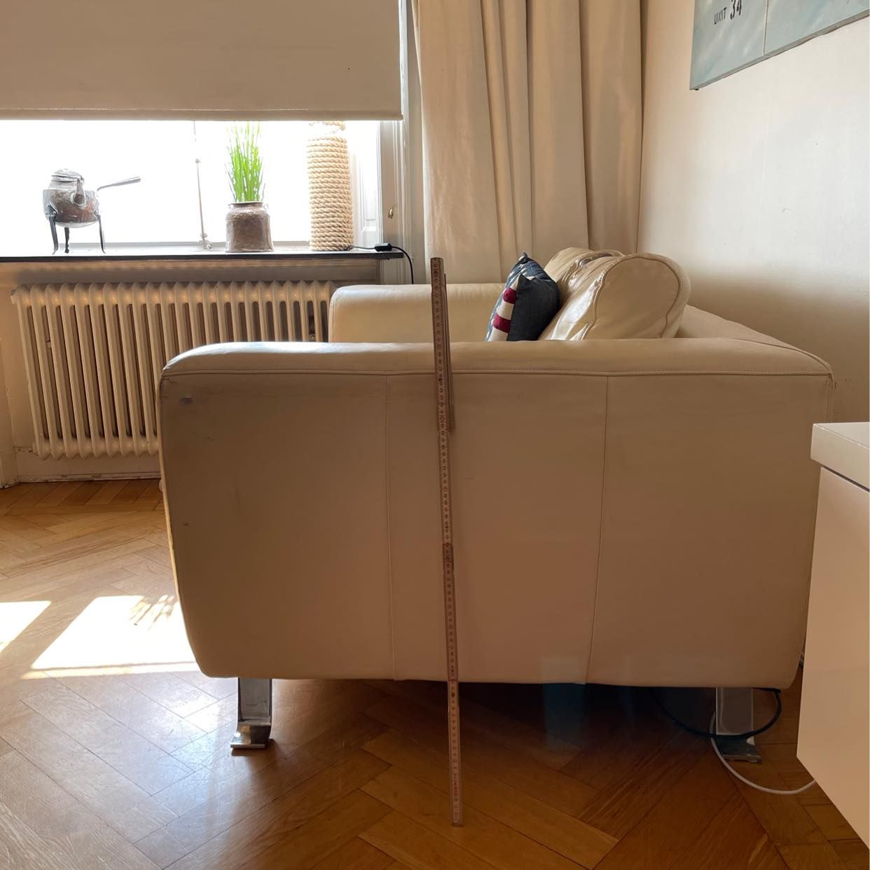 image of Liten två sits soffa - 