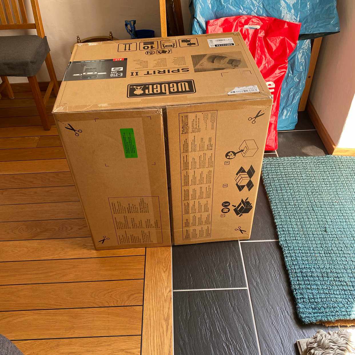 image of Kartong med grill - 