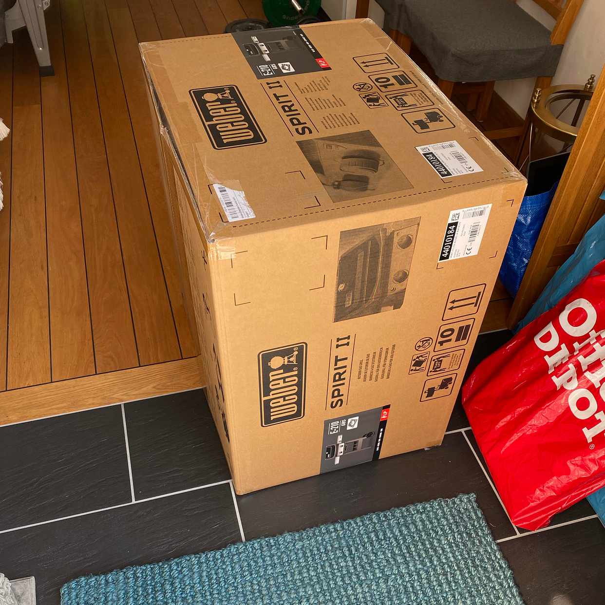 image of Kartong med grill - 