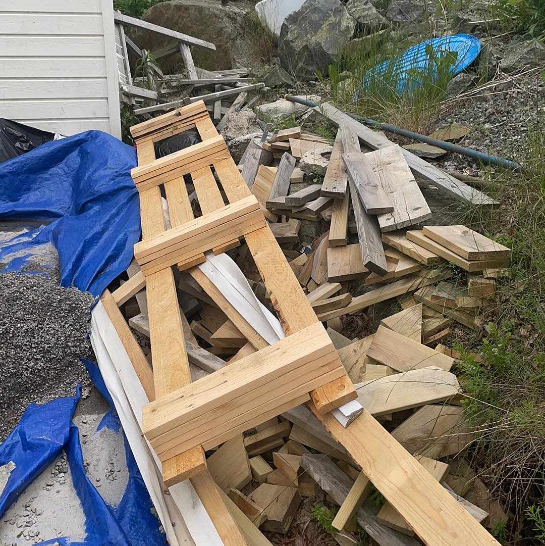 image of Forsla bort byggmaterial - Trångsund