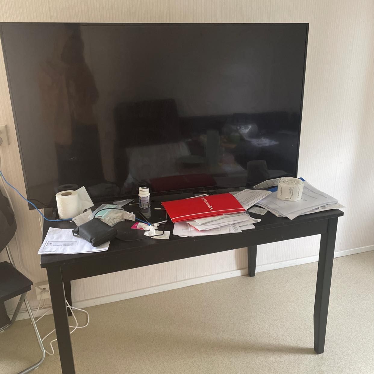 image of Bed, TV, Table and Sofa - 