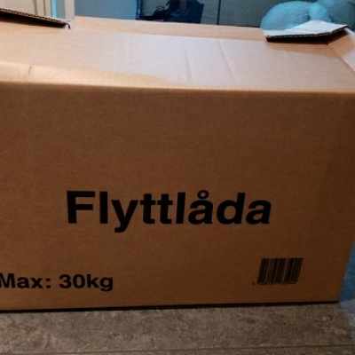 image of 6 flyttlådor med saker - 
