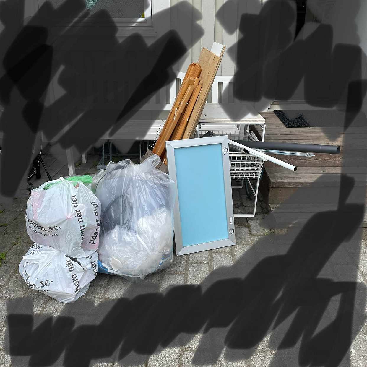 image of Blandat skräp till ÅVC - Spånga