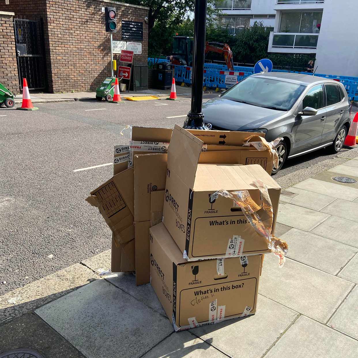 image of Moving boxes - London