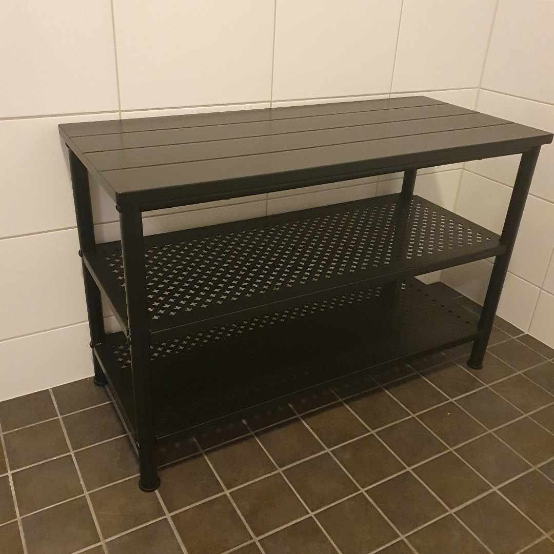 image of Ikea skoställ, svart - Knivsta