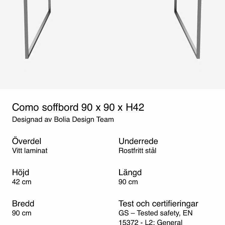image of Matbord, soffbord, fåtölj - 