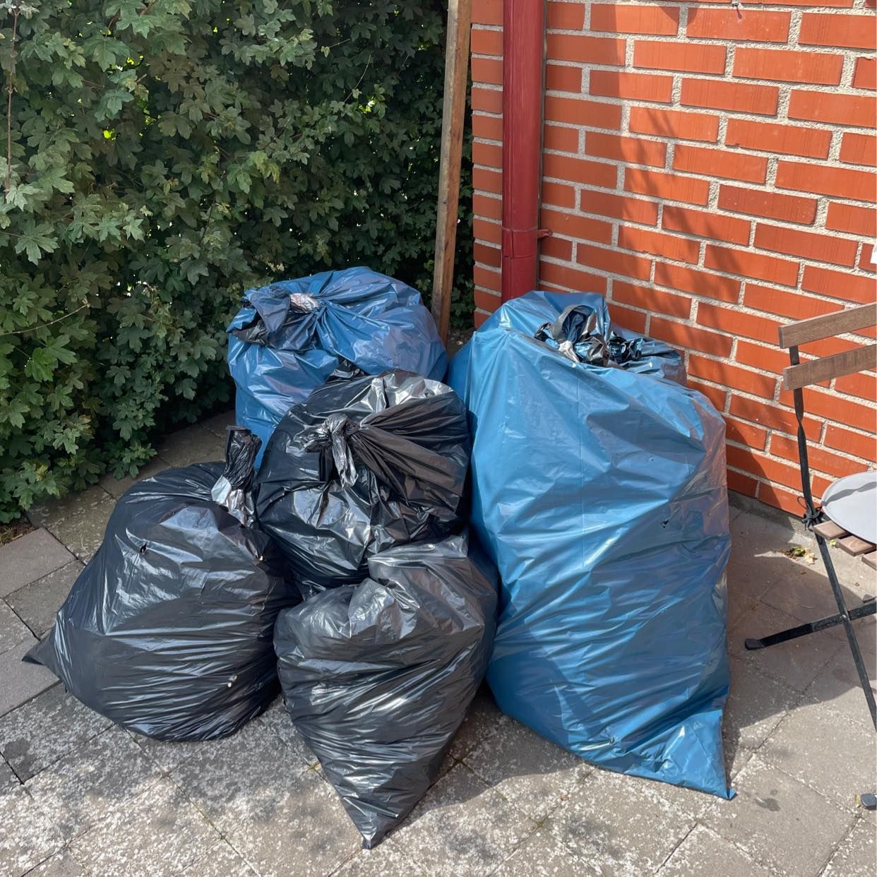 image of sopsäckar trädgårdsavfall - Malmö