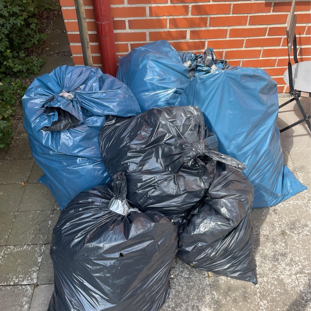 image of sopsäckar trädgårdsavfall - Malmö
