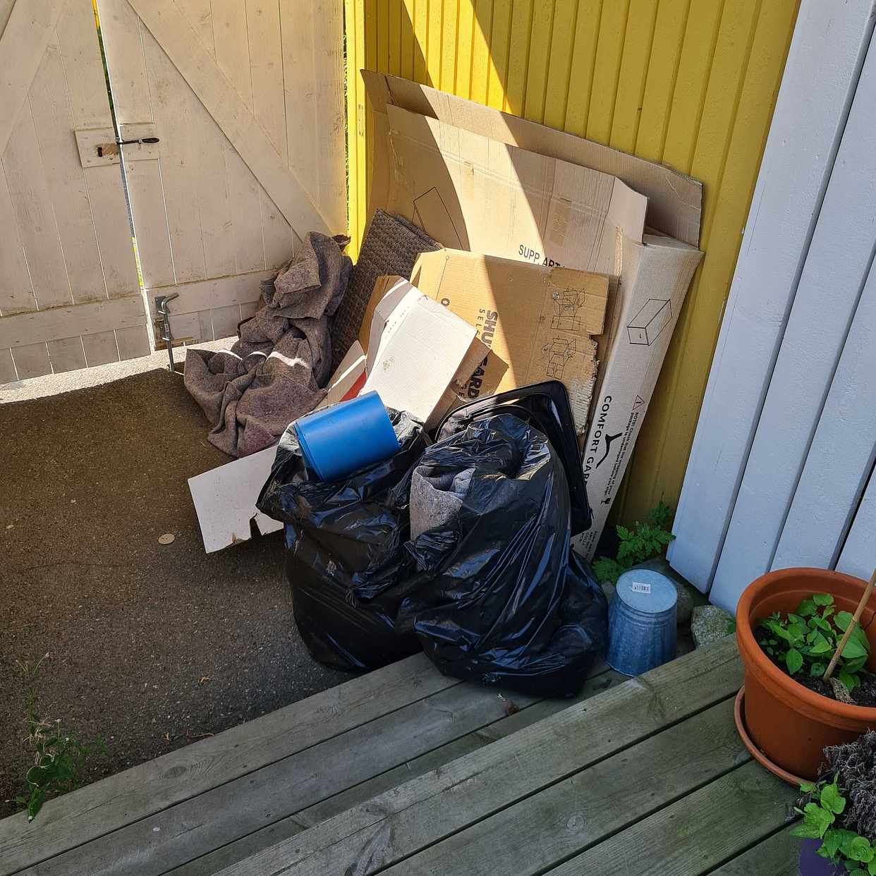 image of Kartong, filtavfall m.m. - Åkersberga